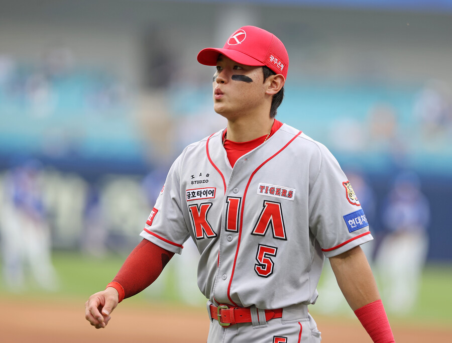▲ 올 시즌 리그 첫 30-30을 향해 달려나가고 있는 김도영 ⓒKIA타이거즈