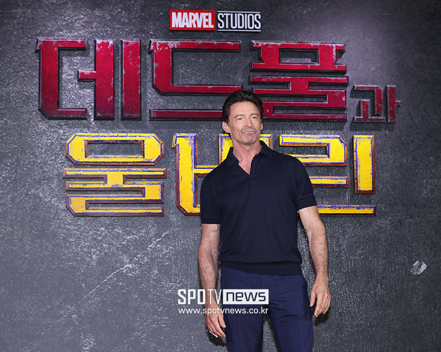[포토S] 휴 잭맨, '포스 넘쳐'