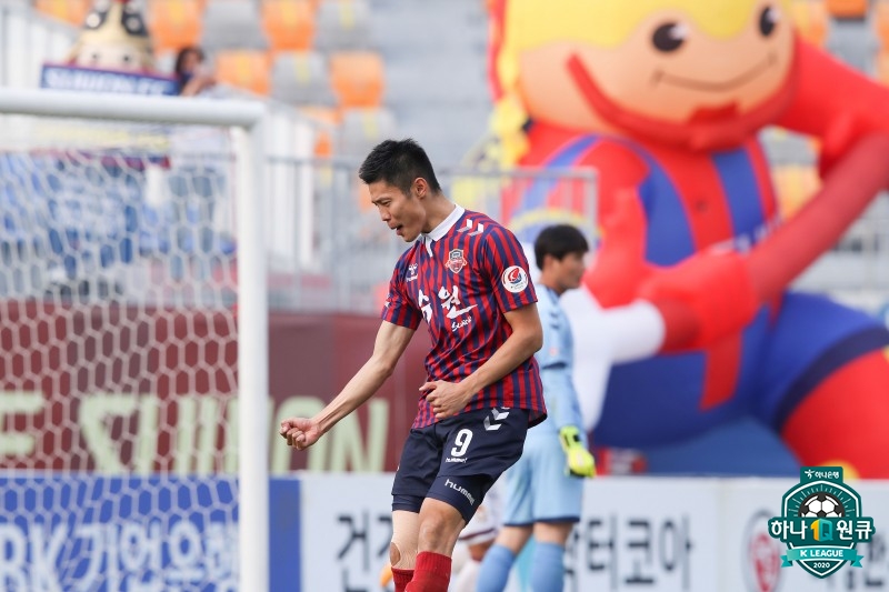 ▲ 안병준 ⓒ한국프로축구연맹