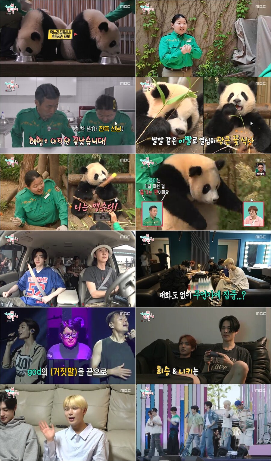 '시선강탈' 쌍둥바오 육아일기→엔하이픈 국경없는 일상('전참시')[TV핫샷]