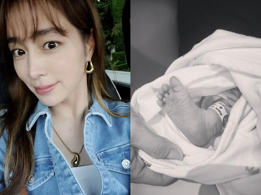 ▲ 이민정과 딸. 출처| 개인 SNS
