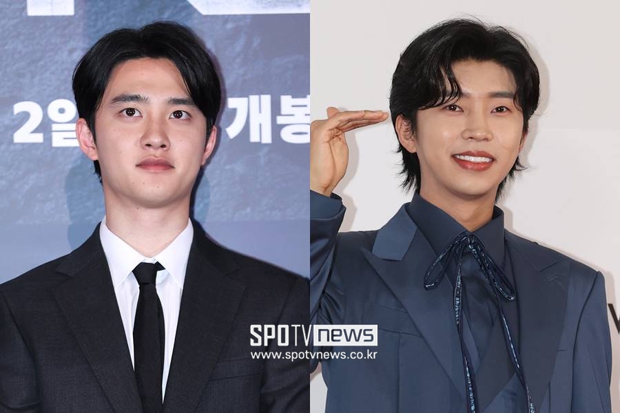 ▲ 도경수(왼쪽), 임영웅. ⓒ곽혜미 기자