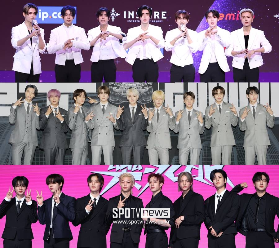엔하이픈·NCT 127·스트레이 키즈…'엔터 빅3' 男돌 대격돌[초점S]