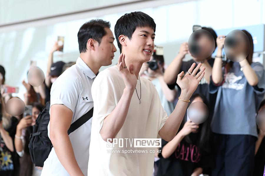 ▲ 방탄소년단 진 ⓒ곽혜미 기자