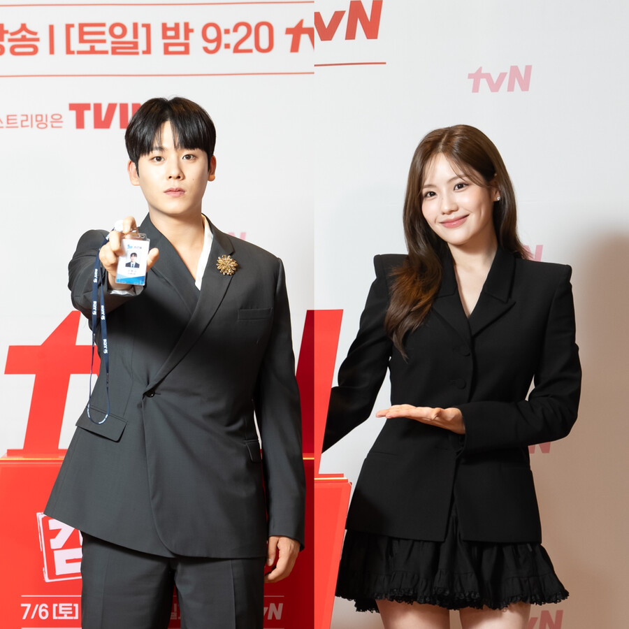 ▲ 이정하 조아람. 제공| tvN