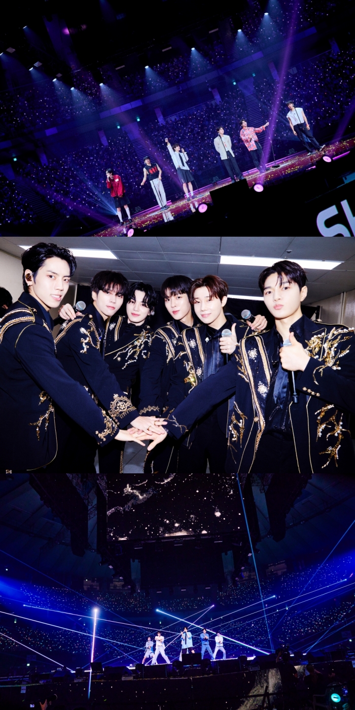 인피니트, 7년 만에 눈물의 '무한대집회'…"다음 앨범 열심히 준비 중"