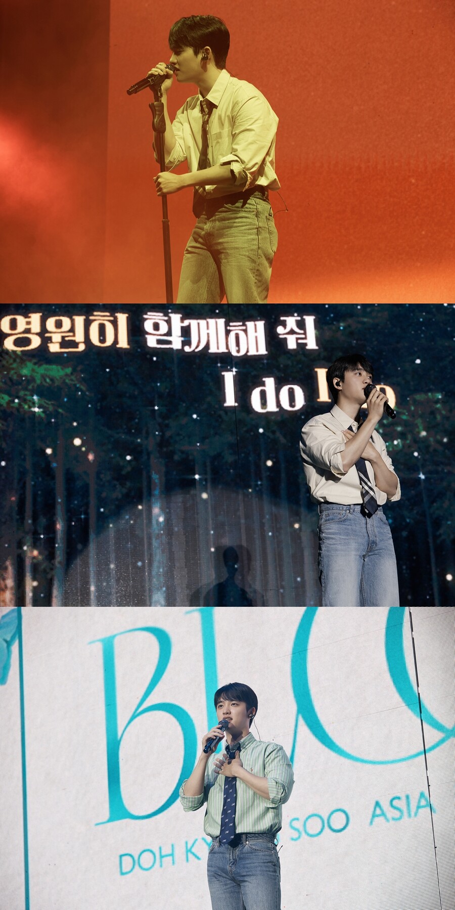 '亞투어' 도경수, 자카르타 공연 3회 전석 매진…현지서도 '독보적 인기'