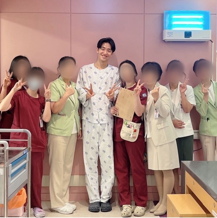 '父에 신장기증' 남윤수 "당연히 해야 할 일…좋은 날 선물해드려 기쁘다"
