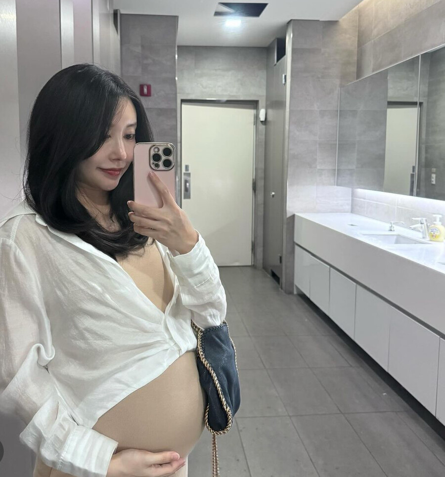 "출산하러 가요" 이지훈♥아야네, 2세 탄생 임박 