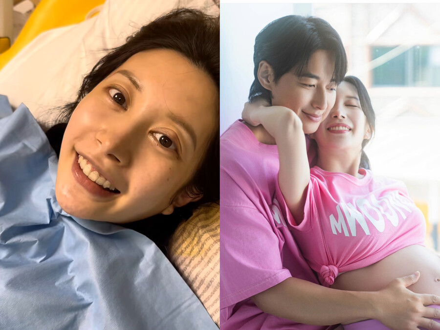 이지훈♥아야네, '유산→시험관' 아픔 딛고 출산 "3.2kg로 건강하게 태어나"