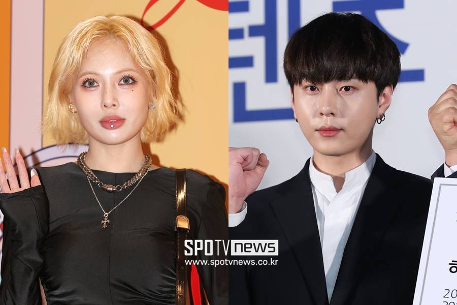 ▲ 현아(왼쪽), 용준형. ⓒ곽혜미 기자 ⓒ스포티비뉴스DB