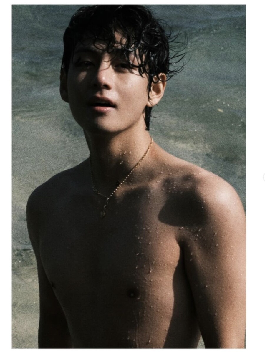 뷔, 개인 휴가 중 사진 폭풍 업로드 "정국, 보고 싶다니 달려와...예뻐 죽어"