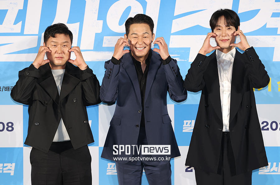 [포토S] 윤경호-박성웅-곽시양, 빌런들의 볼하트