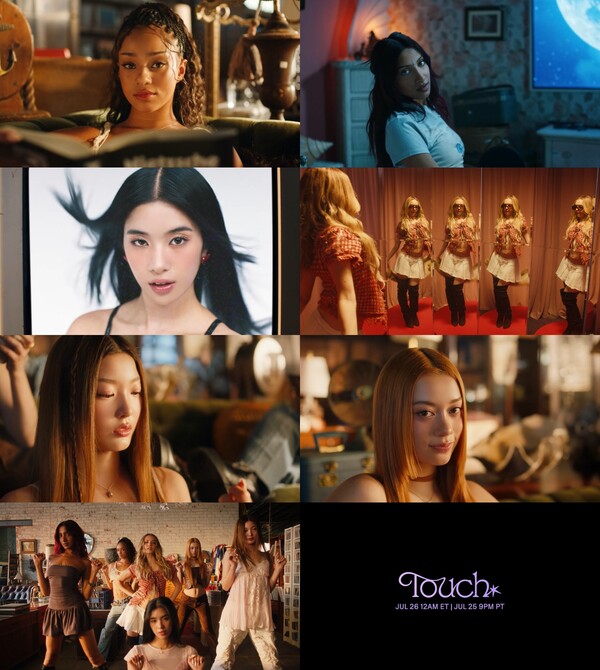 '하이브 美걸그룹' 캣츠아이, 26일 두번째 싱글 '터치' 발표