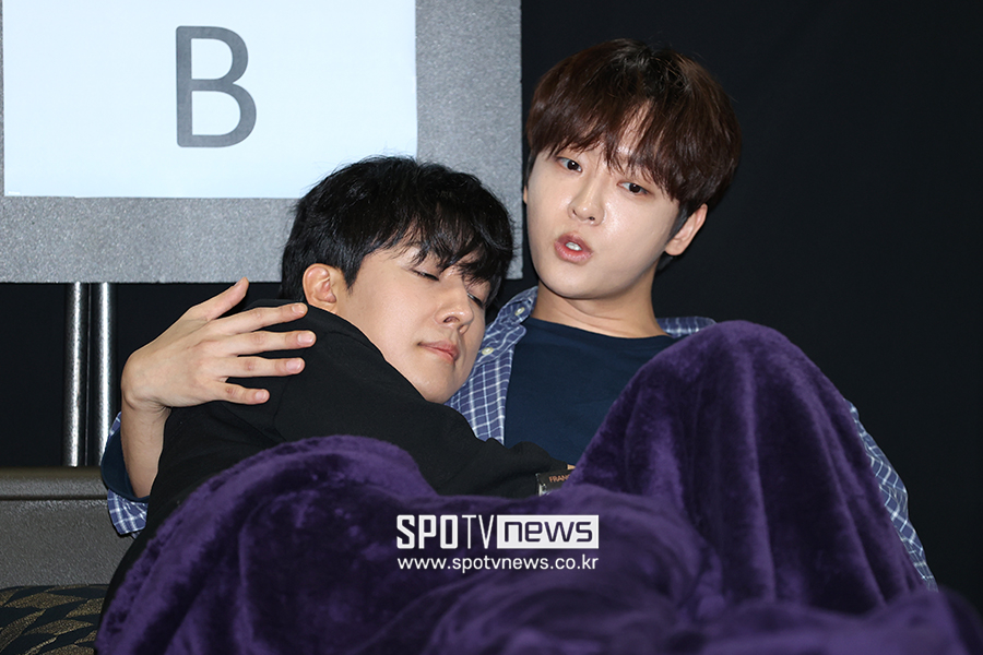 [포토S] 손호준-이태빈, 연기 호흡