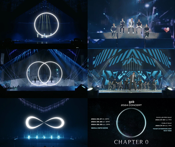 ▲ 24일 공개된 god 콘서트 '챕터 0' 스폿 영상. 제공|아이오케이컴퍼니