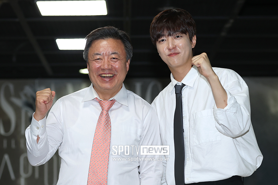 [포토S] 이효정-이유진, '한 무대에 서는 부자'
