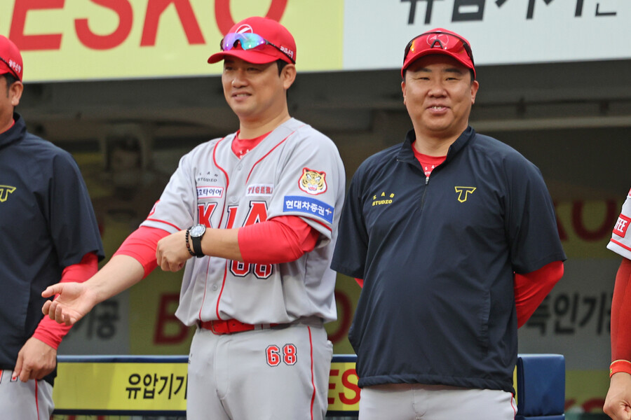 행운의 강우콜드, 선발만 쓰고 2연승이라니 "불펜 운용에 큰 도움 될 듯" 꽃감독 함박웃음