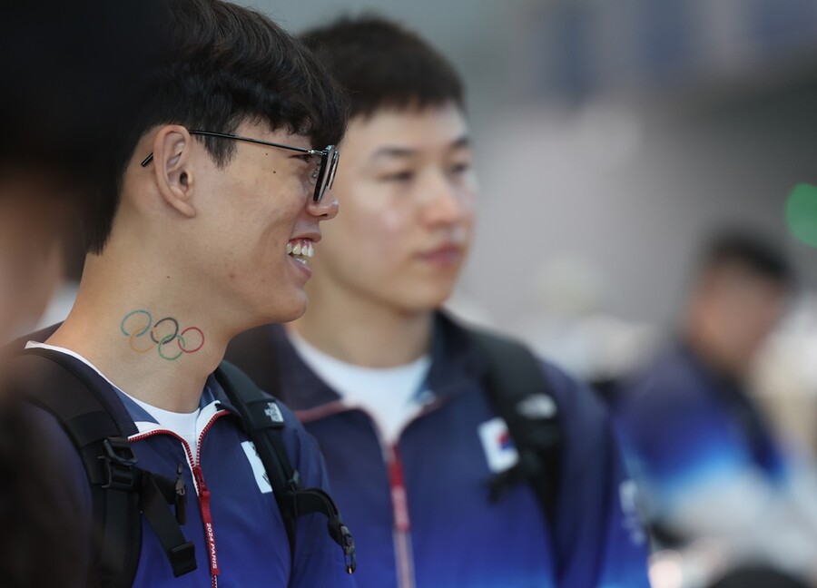 ▲ 2024 파리 올림픽 공기소총에 출전하는 한국 사격 대표팀의 최대한. ⓒ 연합뉴스