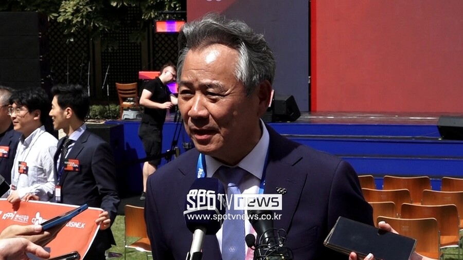 ▲ 대한체육회 이기흥 회장