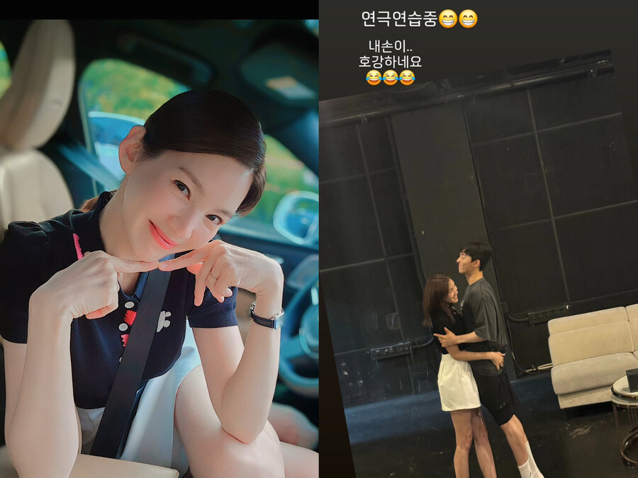 '싱글맘' 정가은, 男배우 엉덩이 만지며 "내 손이 호강"…성희롱 논란[이슈S]