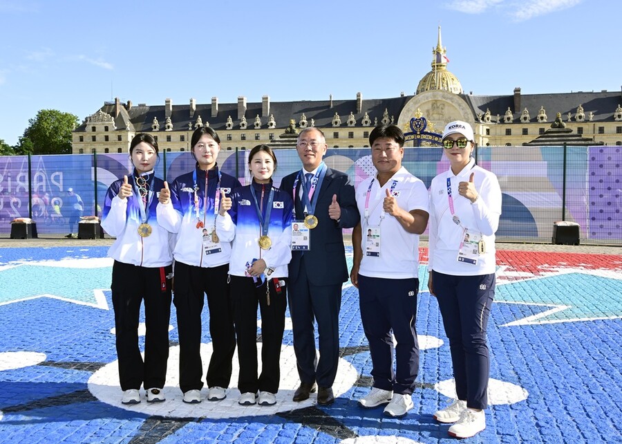 "양궁만 금 5개 목표예요"…100일 전 임시현의 포부, 남녀 단체 동반 금메달로 미친 출발 [올림픽 NOW]