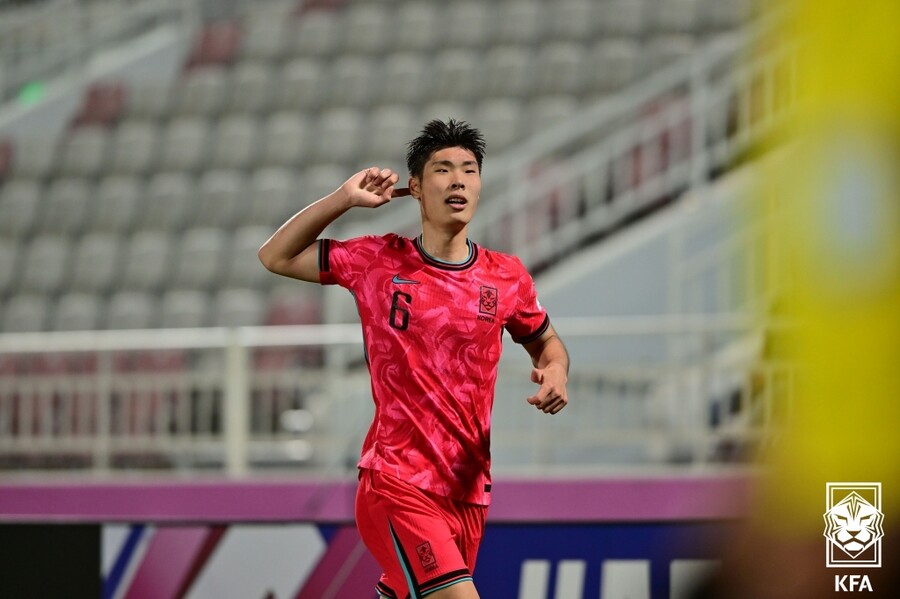 ▲ 23세 이하 국가대표팀 공격수 이영준 ⓒ대한축구협회