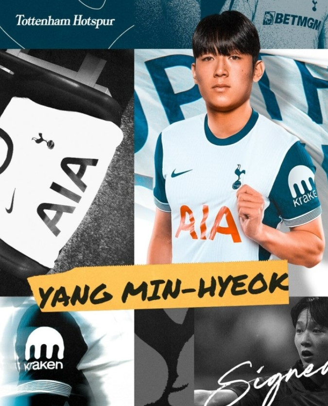 ▲ 토트넘 홋스퍼는 28일(한국시간) 공식 홈페이지를 통해 K리그1 강원FC 소속의 양민혁 영입을 전격 발표했다. 양민혁의 계약 기간은 6년이며, 2024 하나은행 K리그1을 마친 뒤 내년 1월 토트넘에 합류할 예정이다. 더불어 강원의 김병지 대표이사는 28일 유튜브 라이브를 통해 “양민혁은 역대 K리그에서 유럽 리그로 직행한 선수 중 가장 많은 이적료를 기록했다”라고 전했다.