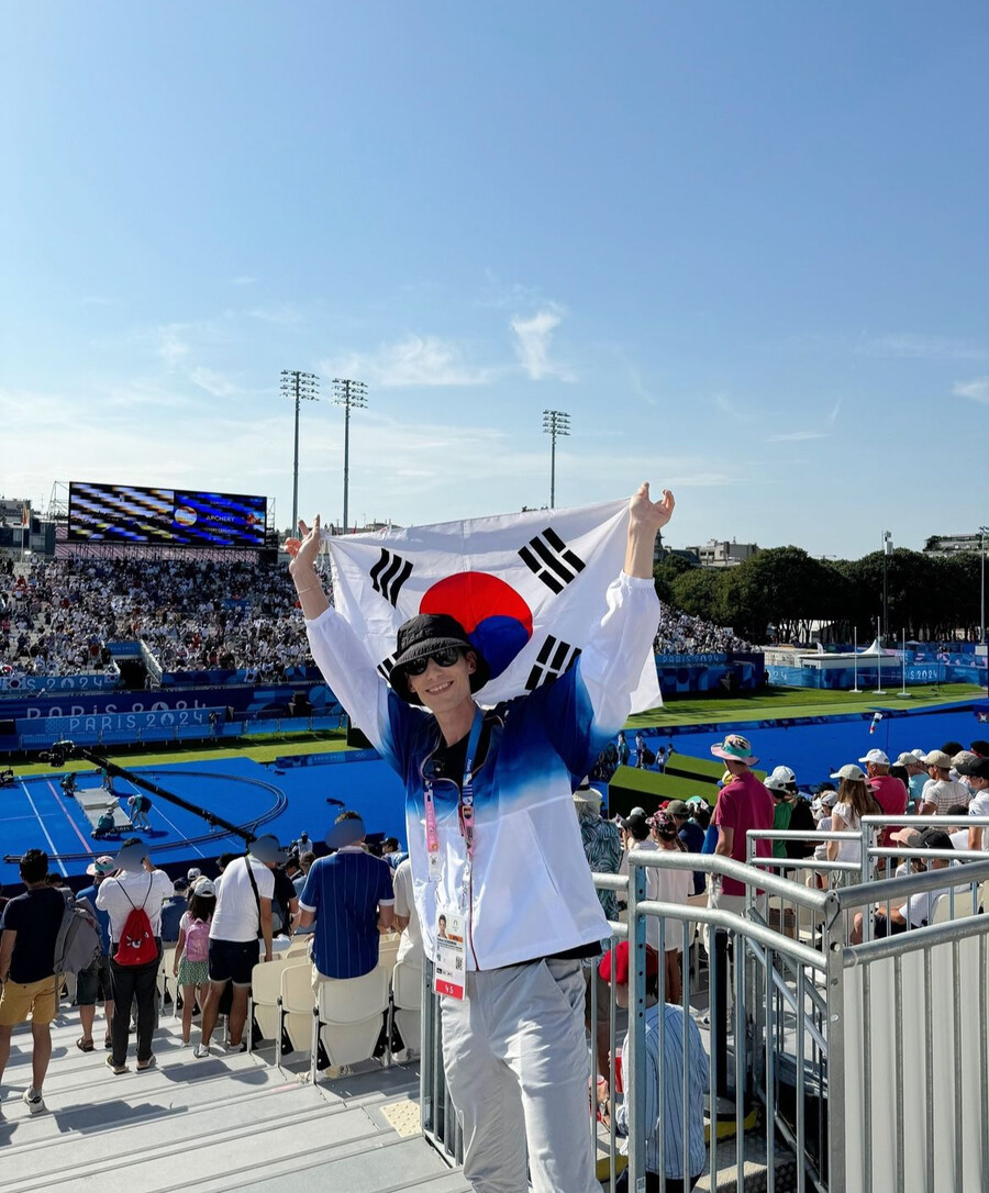 파비앙, 파리올림픽 악플테러 몸살…韓 양궁 금메달에 "휴 살았다"