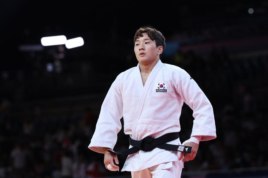▲ 유도 81kg에서 동메달을 획득한 이준환. ⓒ연합뉴스