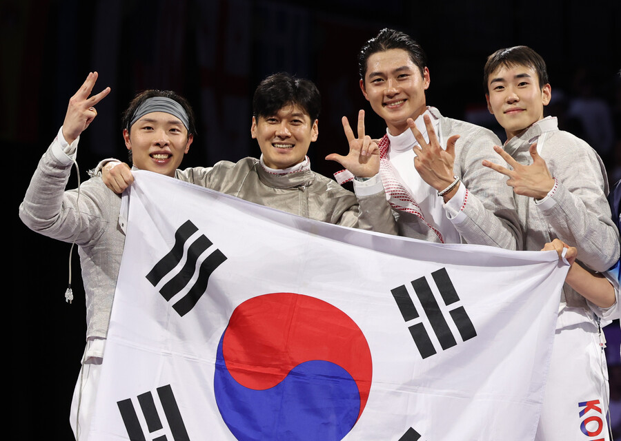 어펜져스 펜싱 남자 사브르, 누구도 막기 어려웠던 기세…배드민턴 혼복 4강 맞대결[올림픽 NOW]