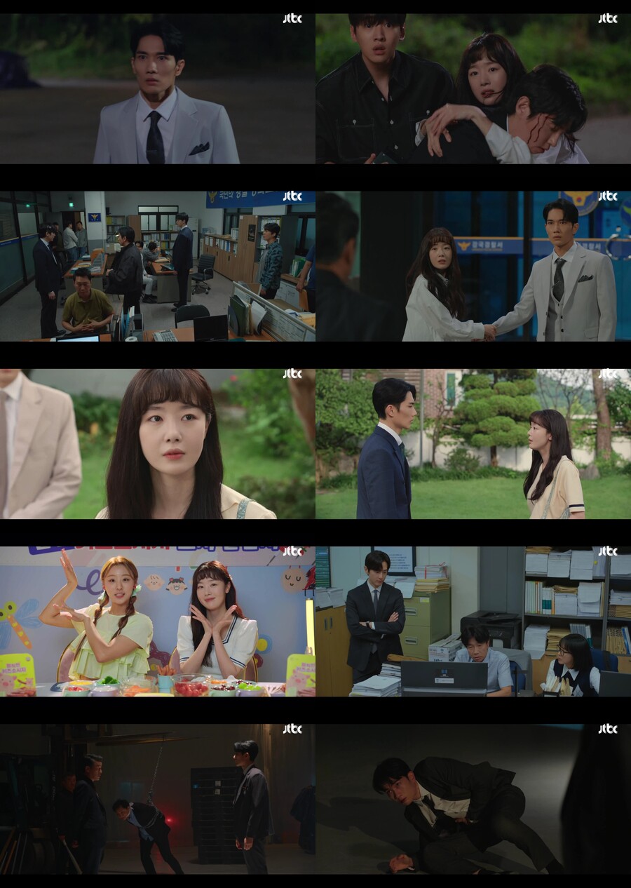 엄태구, 한선화 지키기 위해 父대신 칼 맞았다 '충격 엔딩'('놀아주는여자')