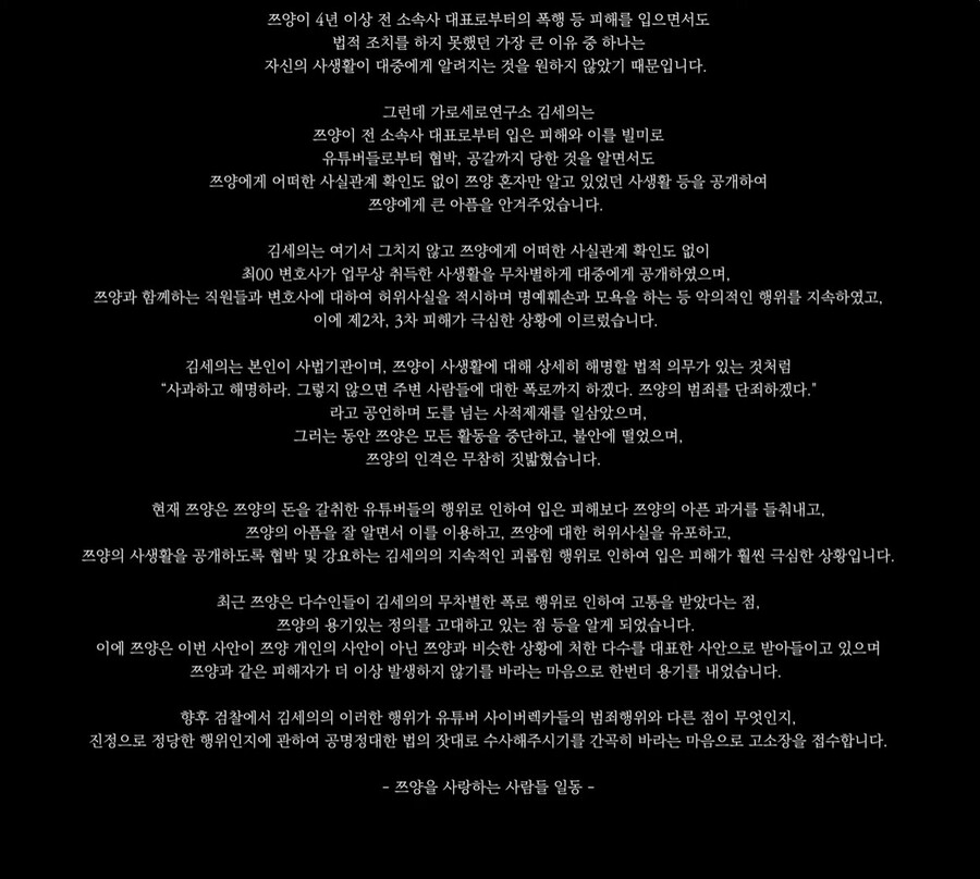▲ 출처|쯔양 유튜브