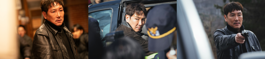 ▲ 노 웨이 아웃 조진웅. 제공|U+ 모바일 TV