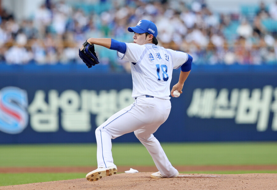 ▲원태인 ⓒ삼성 라이온즈