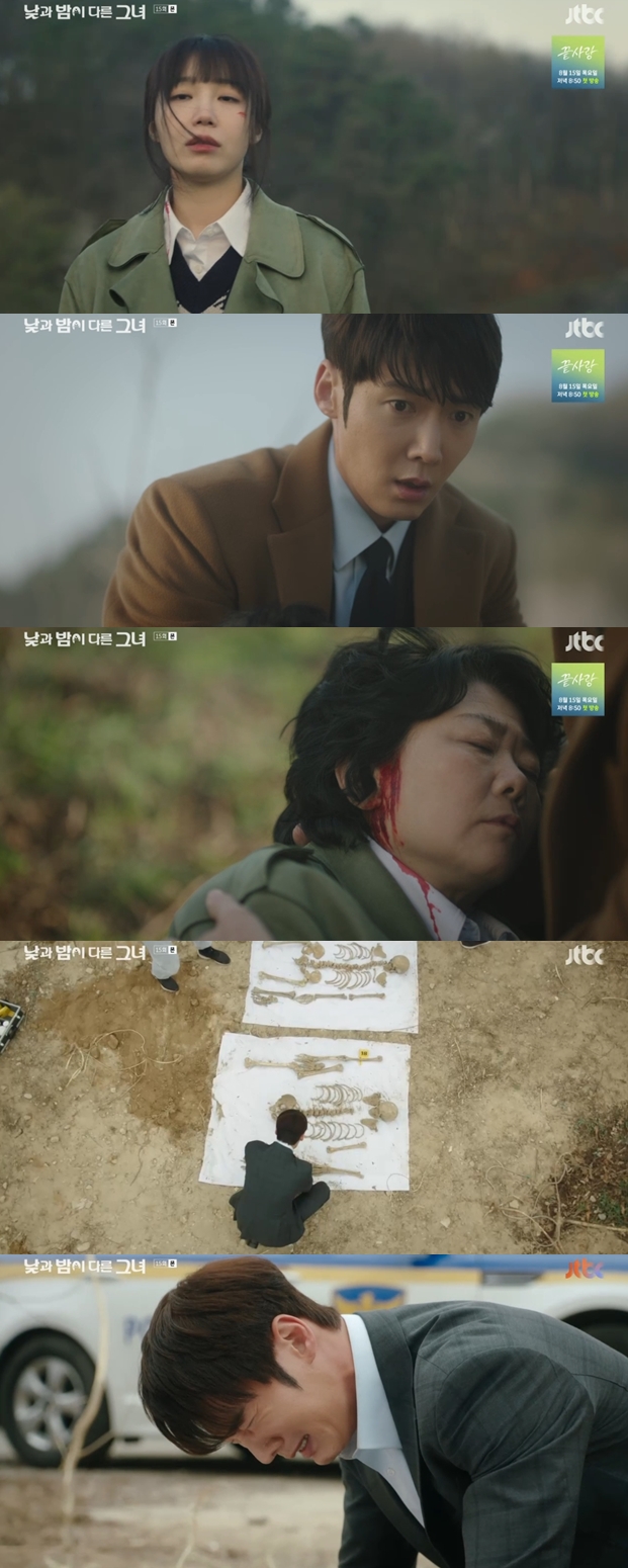 최진혁, '정은지=이정은' 정체 눈앞 목격→배해선에게 살해된 母 시체 발견 '오열'('낮밤녀')