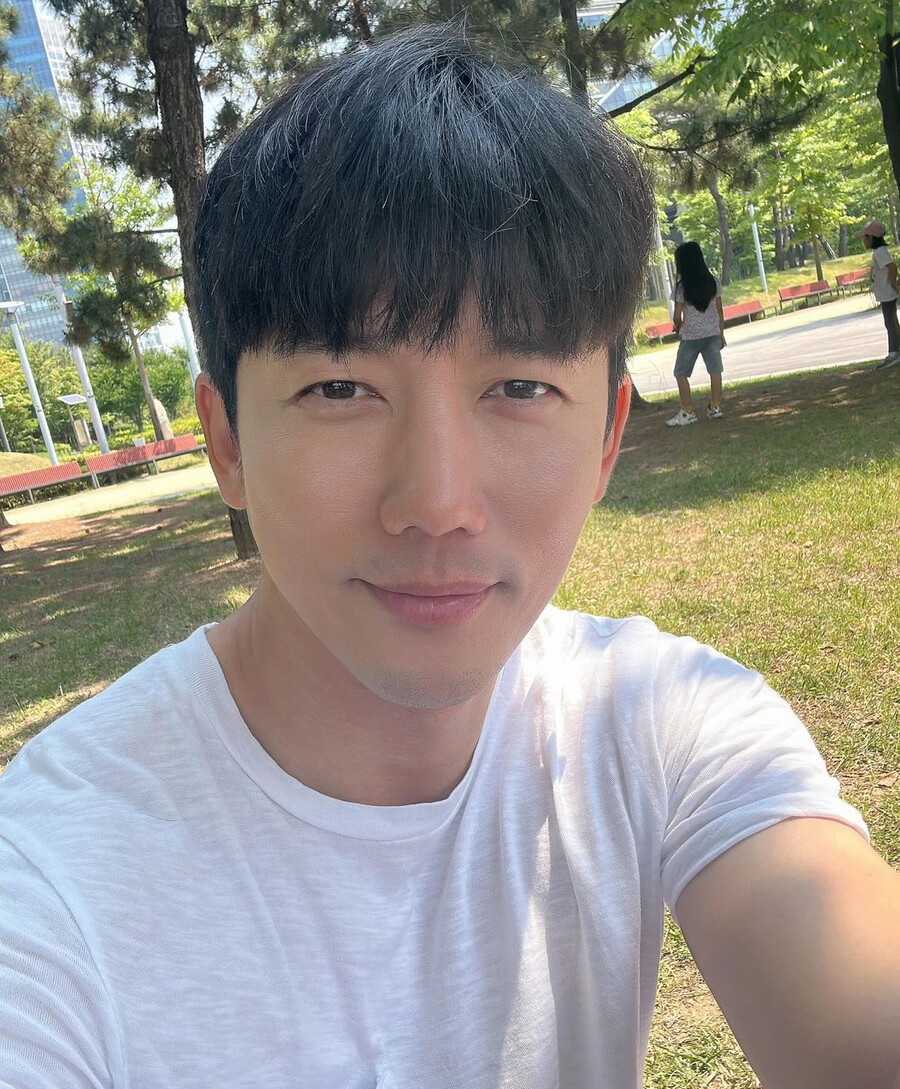 '유진♥' 기태영, 건강이상설 해명 "14kg 살찐 것…90kg 목표" 