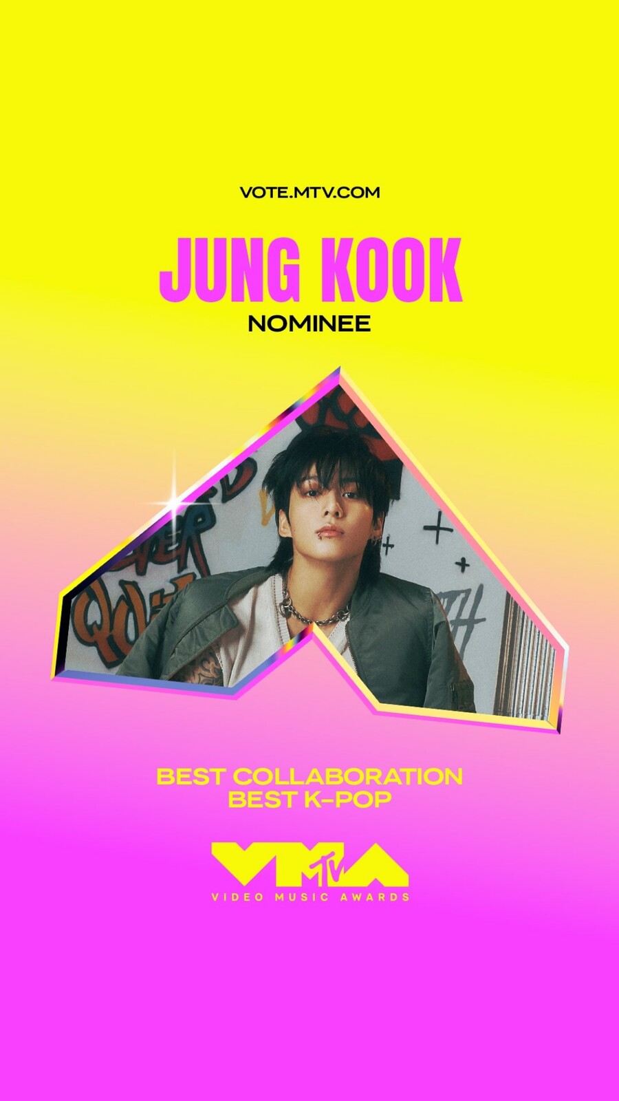 방탄소년단 정국, 美 MTV VMA 노미네이트…2년 연속 수상 노린다