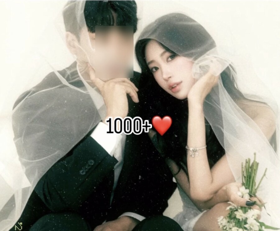 최준희, ♥연상 남친과 웨딩화보 공개 "결혼하나요?" 질문에 "노코멘트"