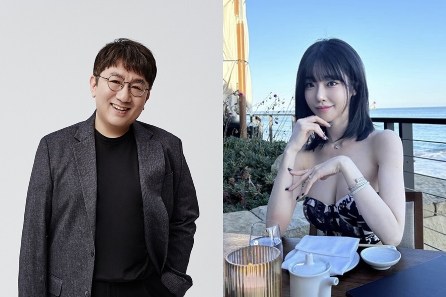 ▲ 방시혁(왼쪽), 과즙세연. 제공| 하이브, 과즙세연 인스타그램