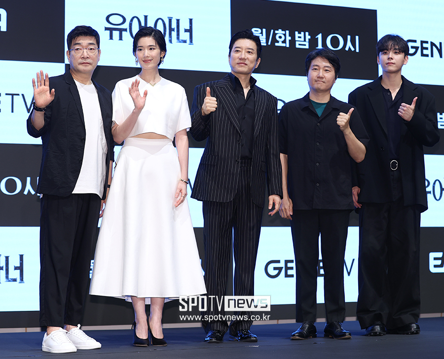 ▲ 손현주 정은채 김명민 유종선 감독 김도훈 ⓒ곽혜미 기자