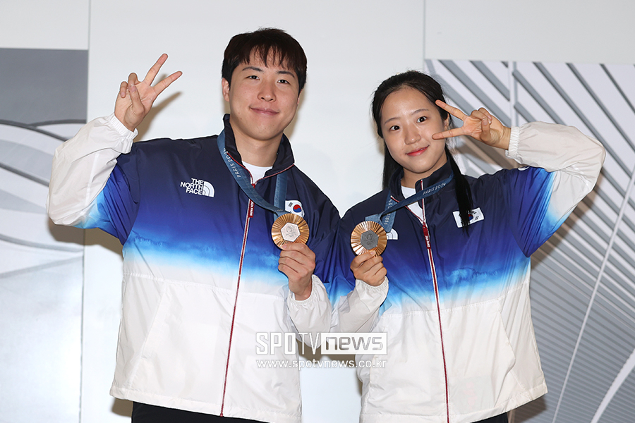 ▲ 임종훈 신유빈 ⓒ곽혜미 기자