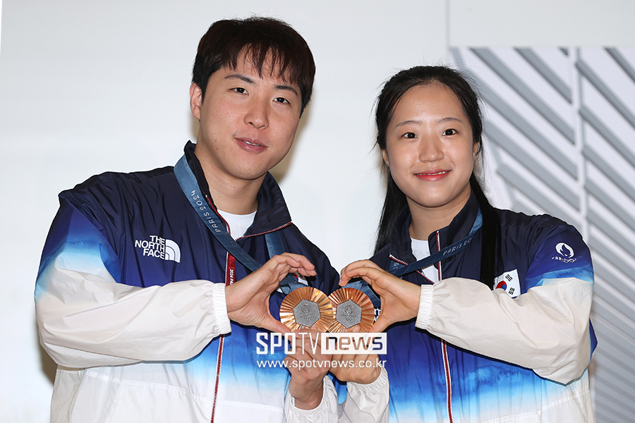 ▲ 임종훈 신유빈 ⓒ곽혜미 기자
