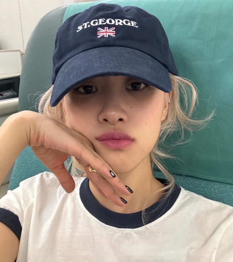 ▲ 블랙핑크 로제. 출처| 로제 SNS