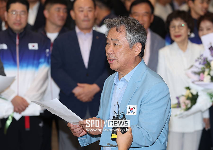 ▲ 이기흥 대한체육회장 ⓒ곽혜미 기자