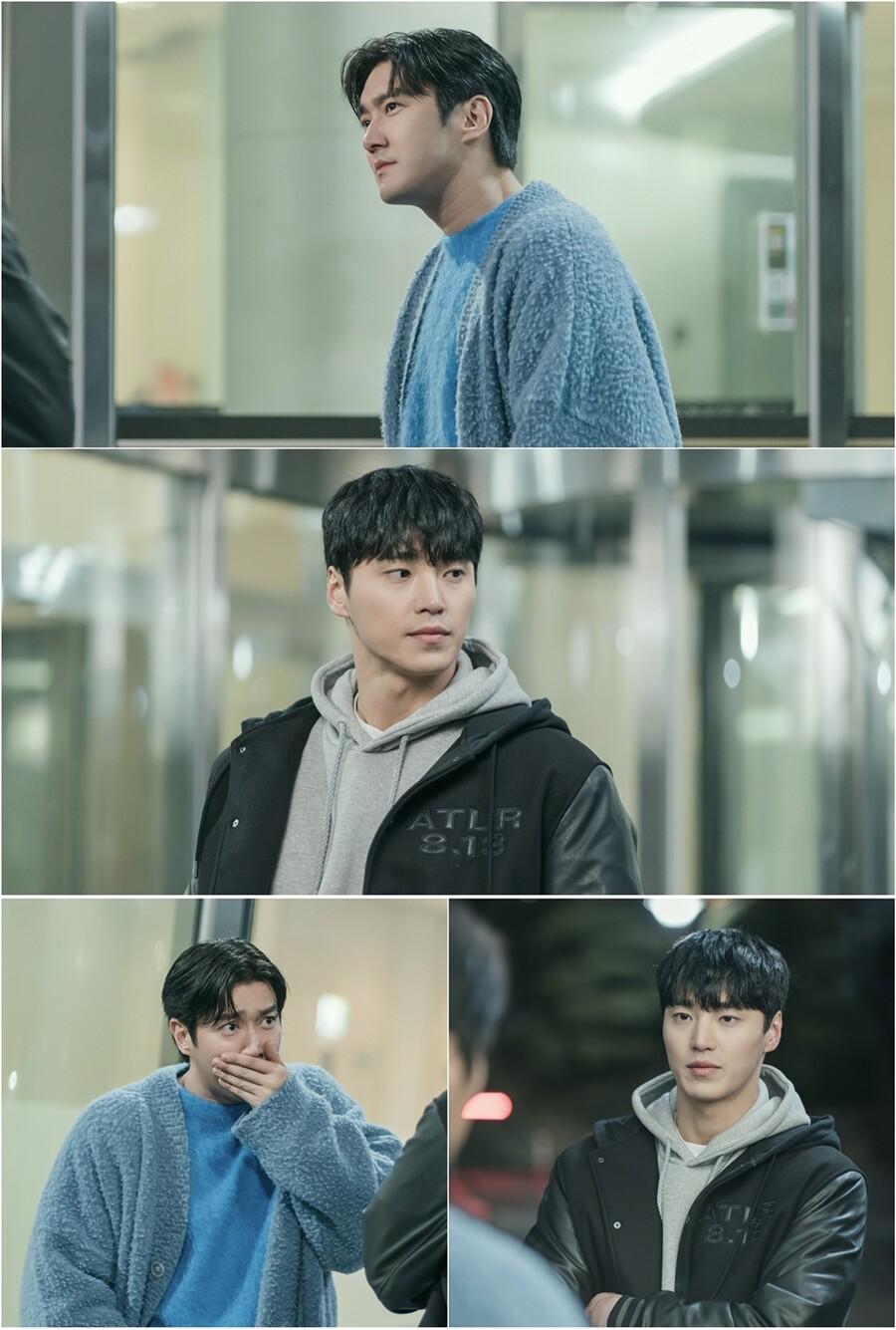"이 악물었다" 최시원VS이태환, 칼바람 부는 '얼음장 대치'('DNA러버')