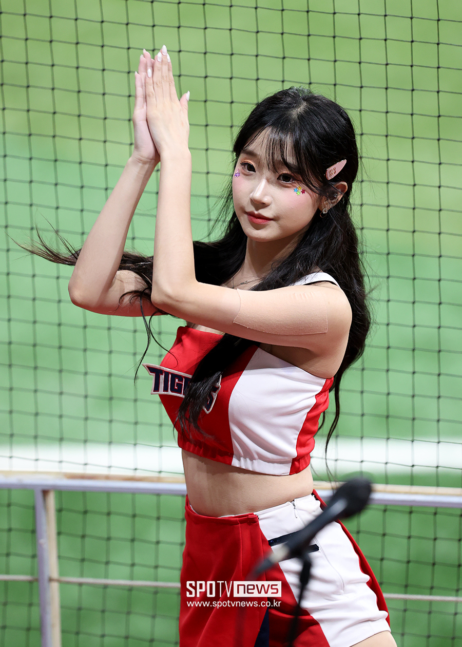 ▲ 이주은 치어리더 ⓒ곽혜미 기자