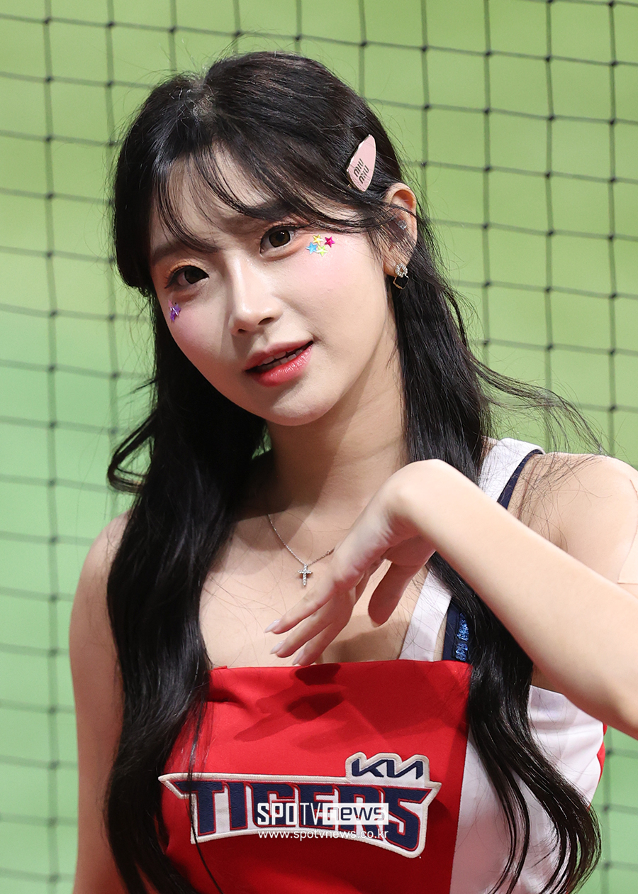 ▲ 이주은 치어리더 ⓒ곽혜미 기자