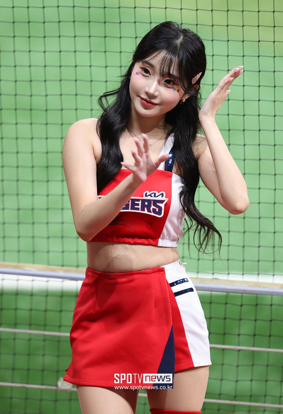 ▲ 이주은 치어리더 ⓒ곽혜미 기자