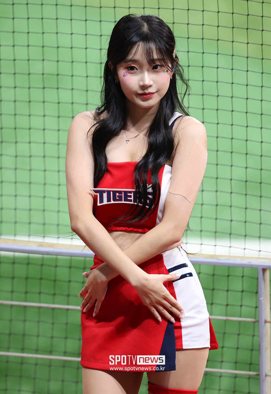 ▲ 이주은 치어리더 ⓒ곽혜미 기자